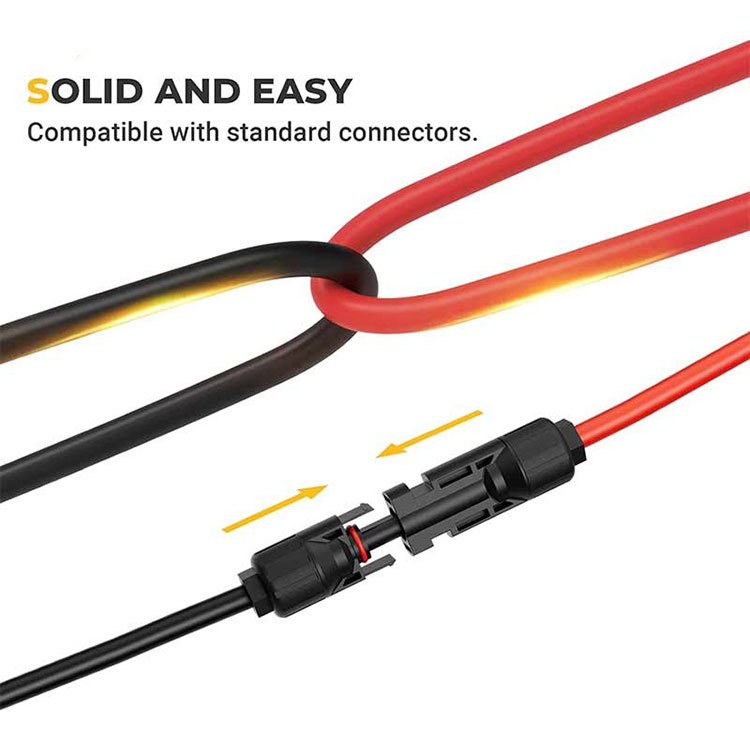 Je! Cable ya upanuzi wa jua ya miguu 10 itakuwa ngumu na ufa katika joto la chini?